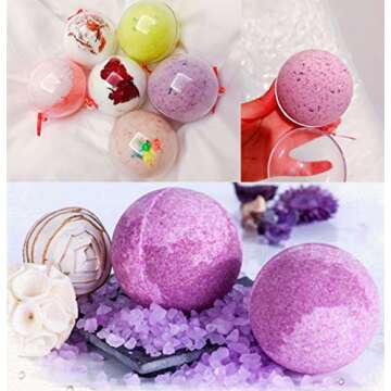 AOMGD 25 Set Clear Fillable Ornaments for Crafts