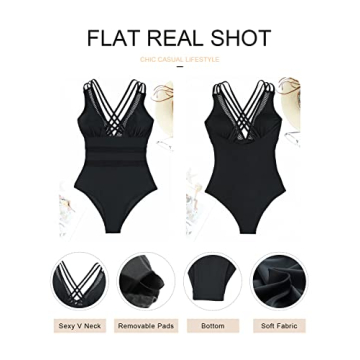 EVALESS Stylish One Piece Women Swimsuit - Perfect Summer Fit
