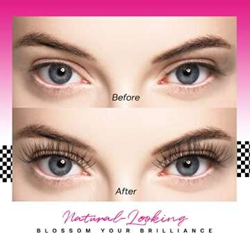 Natural Look CALAILIS Cluster Lashes for DIY Beauty