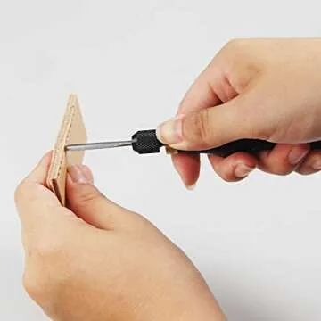 OWDEN 4 in 1 Awl Tool Set for Leathercraft Professionals