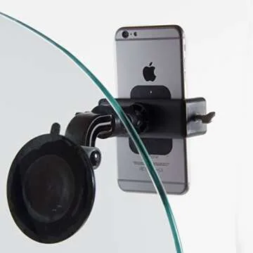 Strong Suction Smartphone Mount for Live Streaming