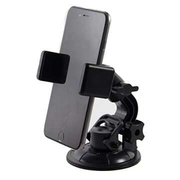 Strong Suction Smartphone Mount for Live Streaming