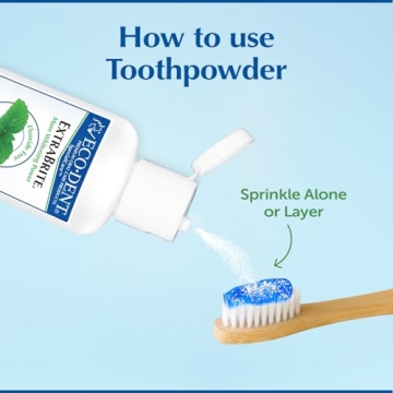 Eco-Dent ExtraBrite Toothpowder - Whitening Solution in Mint