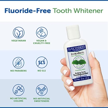Eco-Dent ExtraBrite Toothpowder - Whitening Solution in Mint