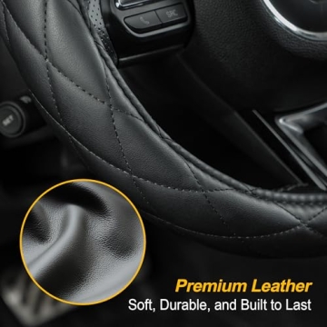 Heated Steering Wheel Cover WARMITORY Stylish Comfort