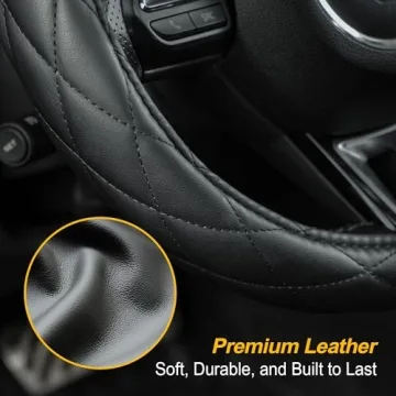 Heated Steering Wheel Cover WARMITORY Stylish Comfort