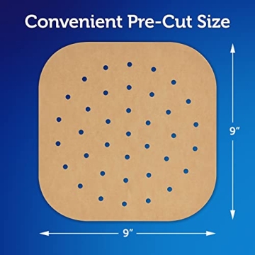 Reynolds Air Fryer Liners - 50 Disposable Parchment Sheets