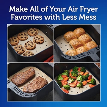 Reynolds Air Fryer Liners - 50 Disposable Parchment Sheets