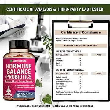 Hormone Balance + Probiotics | Natural Menopause Relief