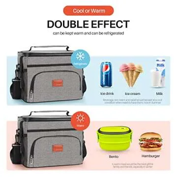 AstroAI Large Insulated Lunch Box for All Occasions