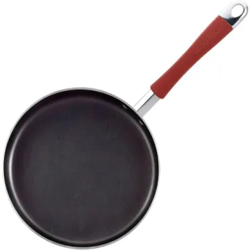 Rachael Ray Nonstick Cookware Set in Cranberry Red - 12 Piece