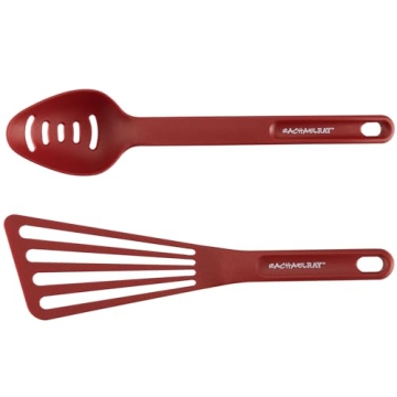 Rachael Ray Nonstick Cookware Set in Cranberry Red - 12 Piece