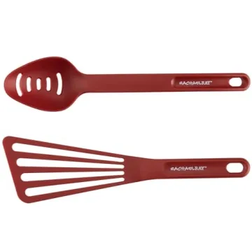 Rachael Ray Nonstick Cookware Set in Cranberry Red - 12 Piece