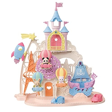 Calico Critters Baby Amusement Park Playset with 3 Figures