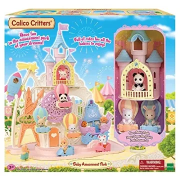Calico Critters Baby Amusement Park Playset with 3 Figures