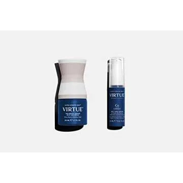 VIRTUE Split End Hair Treatment Serum for Damaged Hair with Baobab Seed Oil, Sulfate Free, Safe for All Hair Types, Color Safe