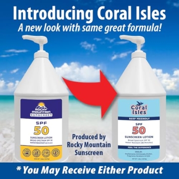 Rocky Mountain Sunscreen SPF 50 Gallon - Reef Safe