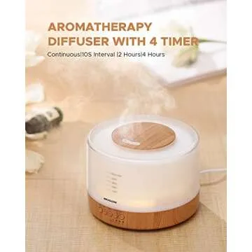 Muson Essential Oil Diffuser Combo with Sounds and Light