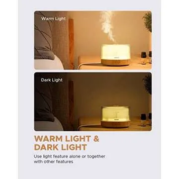 Muson Essential Oil Diffuser Combo with Sounds and Light