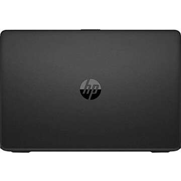 HP 15.6" HD LED Backlight Premium Laptop | AMD A6-9225 2.6GHz | 8GB DDR4 RAM | 256GB SSD | DVD-RW | Gigabit Ethernet | HDMI | SD Card Reader | Windows 10 | Jet Black