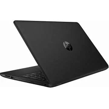 HP 15.6" HD LED Backlight Premium Laptop | AMD A6-9225 2.6GHz | 8GB DDR4 RAM | 256GB SSD | DVD-RW | Gigabit Ethernet | HDMI | SD Card Reader | Windows 10 | Jet Black
