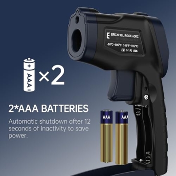ERICKHILL Infrared Thermometer Gun for Cooking & More