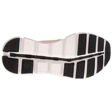 On Women's Cloud X 3 Sneakers, Rose/Sand, Pink, 8.5 Medium US