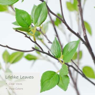 Bellacat 6ft Minimalist Artificial Citrus Tree with Large Exquisite Planter, 72in Faux Citrus Tree with Realistic Leaves, Faux Tree Indoor Outdoor for Home Office Living Room Bedroom Porch Decor.