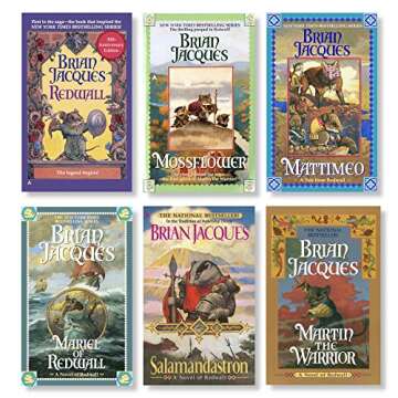 Explore Brian Jacques Redwall Series 1-6 Collection