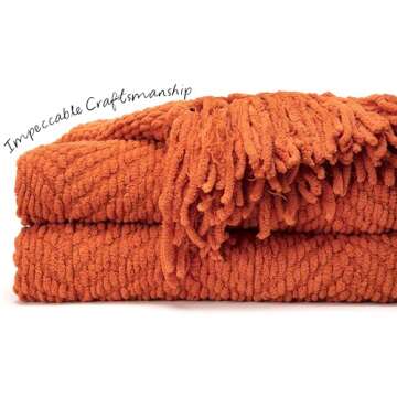Chanasya Premium Knit Throw Blanket - Cozy and Stylish