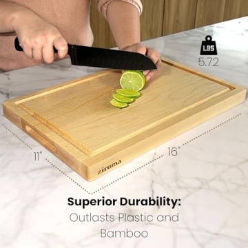 American Hard Maple Cutting Board - Eco-Friendly & Durable