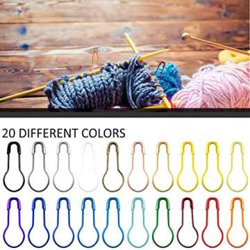 Biubee 1000 Pcs Bulb Gourd Pins for Knitting & Crafting