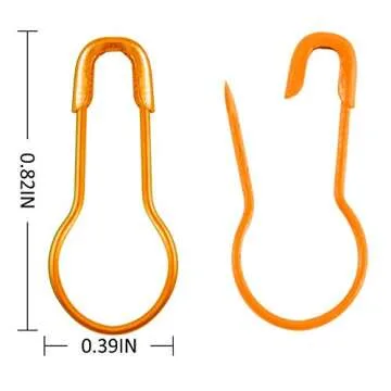 Biubee 1000 Pcs Bulb Gourd Pins for Knitting & Crafting