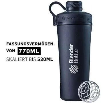 BlenderBottle Radian Shaker Cup Insulated Stainless Steel 26-Oz