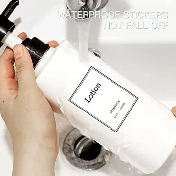 Durable Refillable Shampoo & Conditioner Dispenser Set