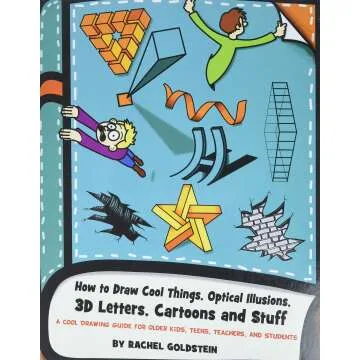 Cool Drawing Guide for Teens & Kids - Draw 3D Art!