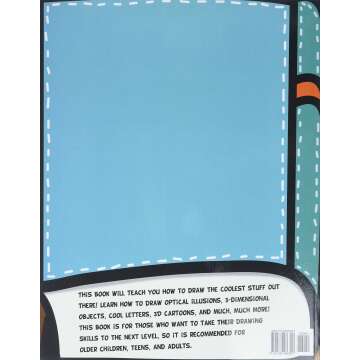 Cool Drawing Guide for Teens & Kids - Draw 3D Art!