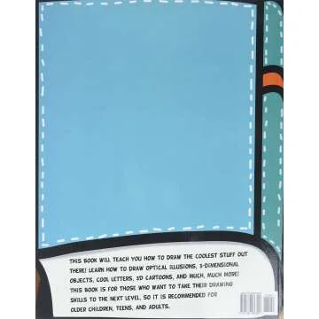 Cool Drawing Guide for Teens & Kids - Draw 3D Art!