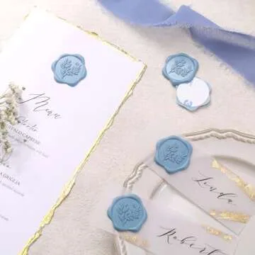 Elegant UNIQOOO Wax Seal Stickers for All Occasions