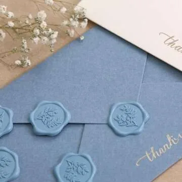 Elegant UNIQOOO Wax Seal Stickers for All Occasions