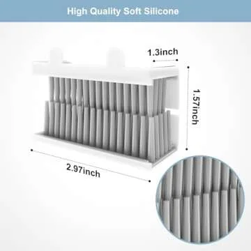 Hair Catcher, Reusable Shower Wall Hair Collector Hair Trap for Drain Protector, Silicone Hair Catcher for Bathroom Bathtub