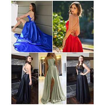 Elegant Long Prom Dress for Women 2024