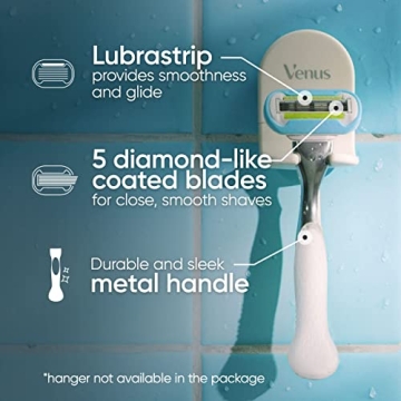 Gillette Venus Platinum Razors for Women Smooth Shave