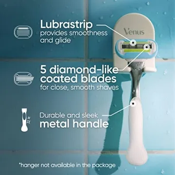 Gillette Venus Platinum Razors for Women Smooth Shave