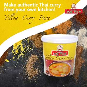 Mae Ploy Thai Yellow Curry Paste – Authentic Flavor at Home