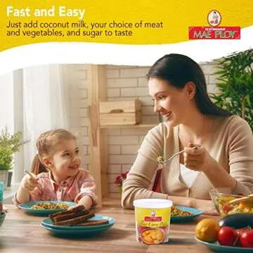 Mae Ploy Thai Yellow Curry Paste - Authentic Flavor