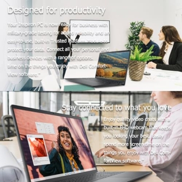 Inspiron 15 Laptop - i5, 8GB RAM, 512GB SSD, Touchscreen