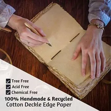 LEATHER VILLAGE Vintage Leather Journal - 200 Pages