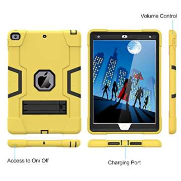 Cantis Case for iPad 9th/8th/7th Gen - Rugged & Stylish