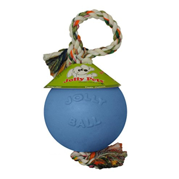 Durable Jolly Pets Romp-n-Roll Dog Toy for Medium Dogs